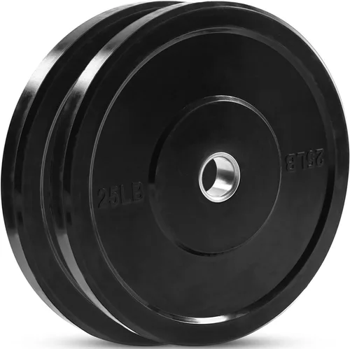 Miniatura 17 de JFIT Olympic 2 Inch Grip Plates and Bumper Plates for Barbell - Single Weights or Sets of 2 (Muliple Weights)