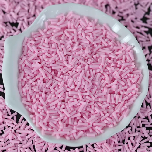 Miniatura 9 de LIKETURE Gránulos falsos 110g Gránulos de arcilla de polímero no comestibles Gránulos de plástico falsos para decoración de manualidades Gránulos