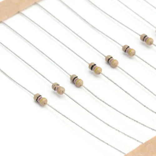 Miniatura 9 de Resistors Matching Set, Assorted Resistor Graphite 10Ω?1MΩ Convenient for Experiments for DIY Projects
