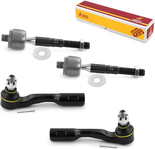 Miniatura 127 de Metrix Premium Chassis Parts - Juego de 4 barras de acoplamiento interior y exterior para Audi A3 15-16, Seat Leon 06-20 (México), 09-17 Volkswagen