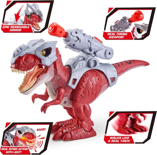 Miniatura 5 de United Pacific Designs 7132: Zuru Robo Alive Dino Wars Series 1 T-Rex