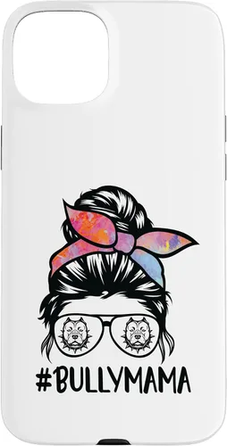 Miniatura 9 de American Bully Mom Messy Bun Hair Glasses, Bully Mama Case for iPhone 16