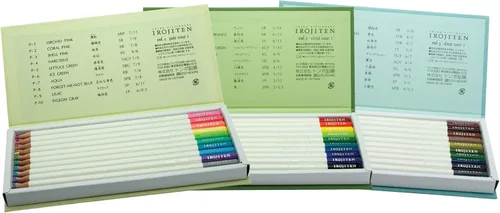 Tombow 51525 Irojiten - Juego de lápices de colores Dictionary, Bosque Tropical, Juego de 30. Lápices de colores bellamente elaborados con base de