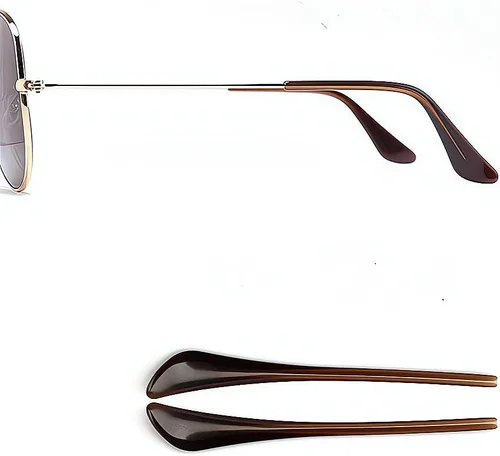 BEHLINE Puntas para patillas de lentes de sol, almohadillas de repuesto para lentes de sol, puntas de extremo, retenedor, funda de tubo