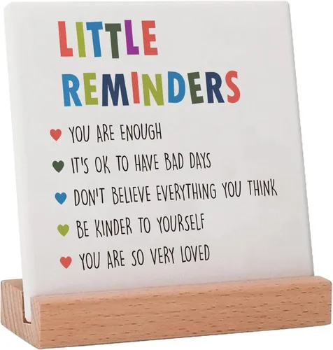 Miniatura 12 de Decoración positiva para oficina en casa, regalos motivacionales para mujeres, letrero «It's a Good Day» arte decorativo inspiracional