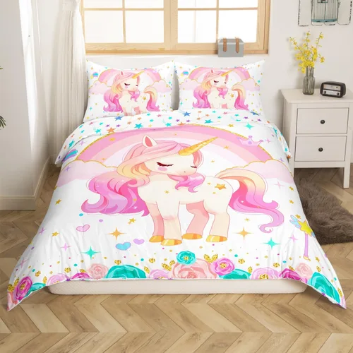 Miniatura 38 de Castle Fairy Funda de edredón con diseño de bandera estadounidense de camuflaje, tamaño individual, silueta de ciervo y árboles marrones, edredón
