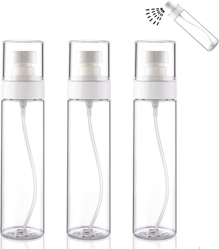 Cosywell Botellas pulverizadoras de niebla fina aprobadas por la TSA de 3.4 onzas líquidas, paquete de 3 botellas a prueba de fugas, botellas de