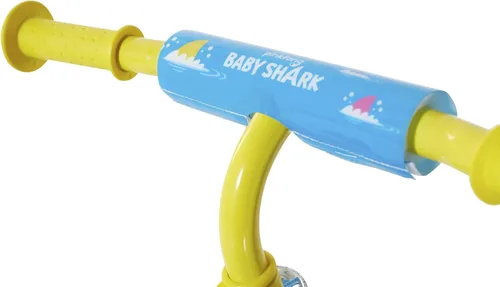 Miniatura 7 de Dynacraft Triciciclo Baby Shark para niños, diseño divertido y colorido, resistente y seguro, perfecto para niños pequeños que aprenden a montar