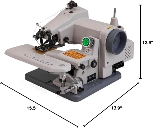 Miniatura 6 de Máquina de coser de punto ciego de escritorio de grado profesional portátil con dobladillo ciego para máquina de coser vestidos, faldas y pantalones