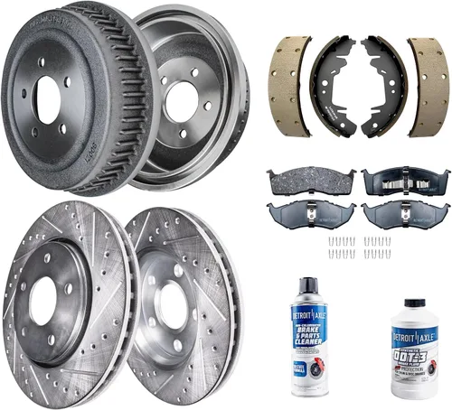 Miniatura 31 de Detroit Axle – Pastillas de freno traseras para Mazda 6 2016-2021, pastillas de freno de cerámica con accesorios 2017 2018 2019 2020 de repuesto