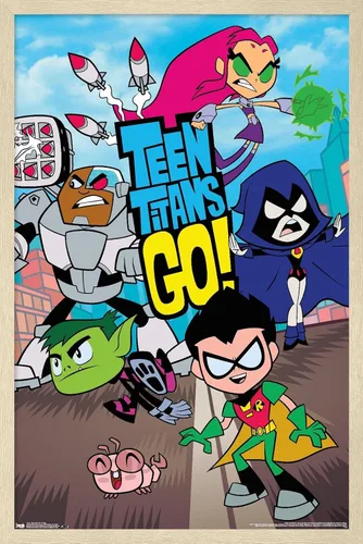 Miniatura 15 de DC Comics Teen Titans Go! - Póster de pared grupal, 22.4 pulgadas de largo x 14.7 pulgadas de ancho, versión premium sin marco