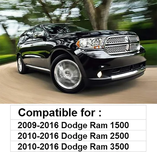 Miniatura 5 de Inserto para porta taza FOKES Compatible con Dodge Ram 1500 2009-2018 y 2500 3500 2010-2018 Reemplazo de alta resistencia para consola central