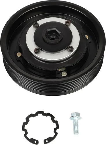 Miniatura 59 de cciyu Embrague del compresor de aire acondicionado 1993-1997 para Ford E-350 Econoline 7.3L 1993-1997 para Ford E-350 Econoline Club Wagon 7.3L