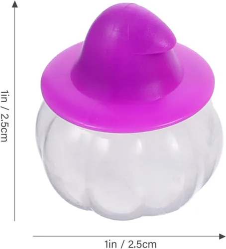 Miniatura 6 de Luxshiny Juego de 4 mini botellas para condimentos reutilizables y portátiles con tapas a prueba de fugas para viajes, cocina, picnic