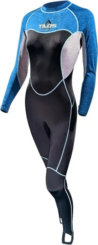 Miniatura 4 de Tilos Traje de piel de licra de cuerpo completo - Cobertura de cuerpo completo Protección UV para mujeres jaspeado (Heather marine)