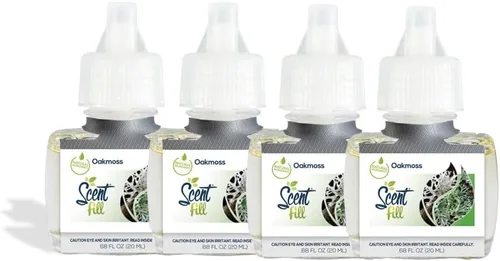 Miniatura 40 de Scent Fill Ambientador enchufable de pachulí de vainilla, 4 recambios de aceite perfumado