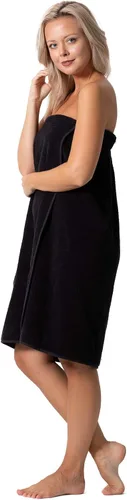 Miniatura 3 de Robe Direct Women’s Terry Cloth Spa and Bath Towel Wrap with Adjustable Closure & Elastic Top