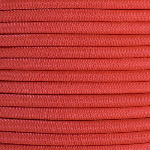 Miniatura 12 de Paracord Planet Cuerda elástica de nailon de 1/4 de pulgada Fabricado en los Estados Unidos Negro, 10 pies