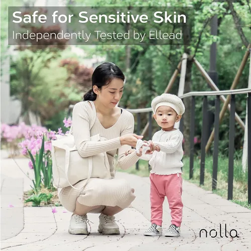 Miniatura 7 de Nolla Toallitas desechables, 100% a base de plantas, sin plástico y biodegradables, para adultos y niños, sin perfume, aloe calmante y vitamina E
