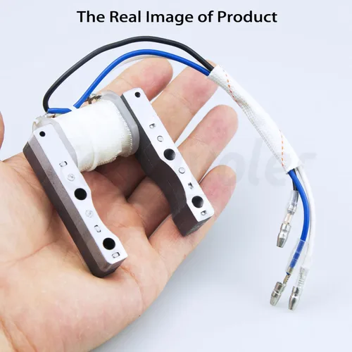 Miniatura 6 de Bobina Magneto - Piezas de repuesto de 3 cables compatibles con motores de 49 cc, 50 cc, 60 cc, 66 cc, 80 cc, 2 tiempos, moto, moto, cuatrimoto