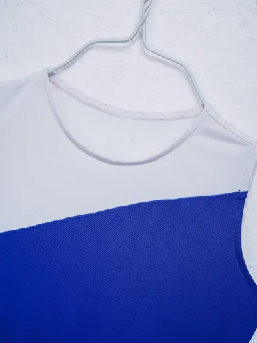 Miniatura 35 de CHICTRY Vestido de baile lírico sin mangas asimétrico para niñas, disfraz de adoración litúrgica contemporánea