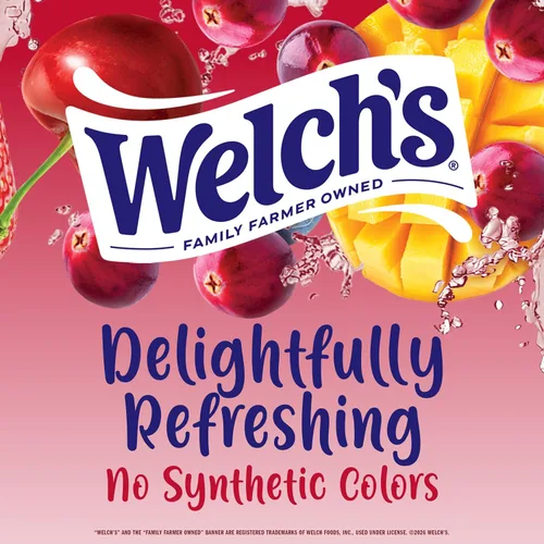 Miniatura 6 de Welch's Singles To Go! Paquete variado de mezcla de bebida de arándano, paquetes de sabor de agua sin azúcar, sin aspartamo, sin tintes