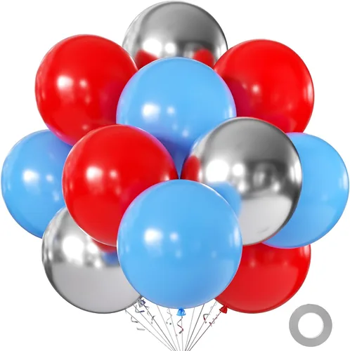 Miniatura 58 de KALOR Globos color morado ceniza de 18 pulgadas, 10 globos de látex mate, globos redondos grandes para bodas, baby shower, fiestas de cumpleaños
