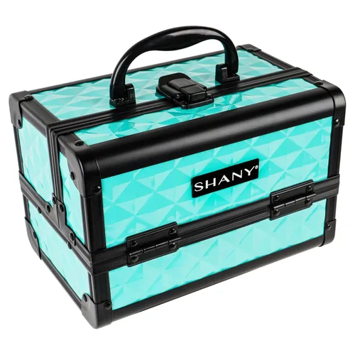 Miniatura 4 de SHANY Caja de maquillaje elegante, caja de cosméticos, estuche de maquillaje portátil, organizador de cosméticos de belleza, almacenamiento de joyas