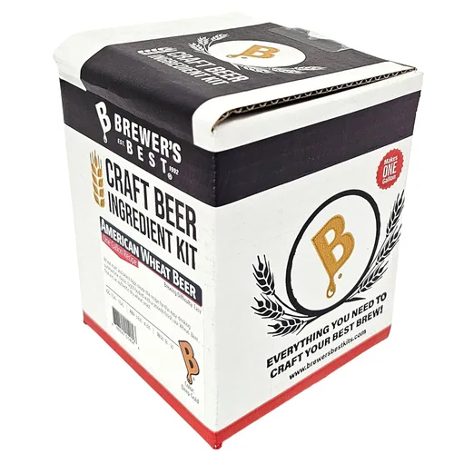 Miniatura 5 de Brewer's Best Kit de ingredientes de cerveza casera de un galón (cerveza de trigo americana)