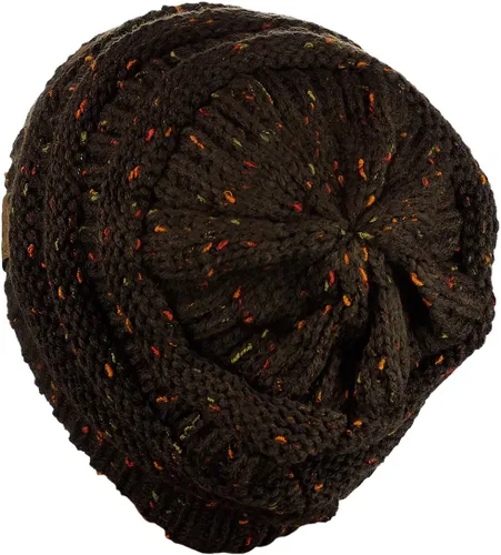 Miniatura 573 de C.C Trendy Warm Chunky Soft Stretch Cable Knit Beanie