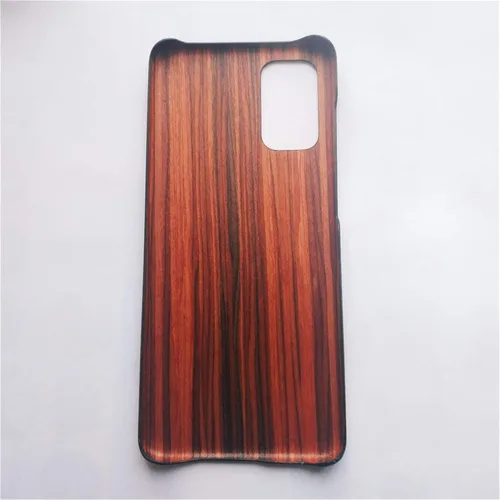 Miniatura 3 de DAYJOY Funda de madera compatible con Huawei P40 PRO, ultrafina, ultra ligera, delgada, auténtica, natural, de madera dura, de fibra de aramida