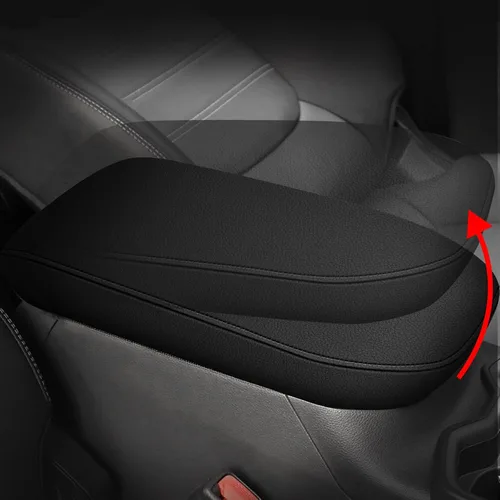Miniatura 3 de AOMSAZTO Fundas de reposabrazos para Cadillac Escalade 2007-2014 Negro