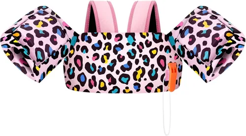 Miniatura 18 de HeySplash Chaleco de natación para niños pequeños, flotadores para niños de 22 a 44 libras/22 a 55 libras, chaqueta de natación para niños
