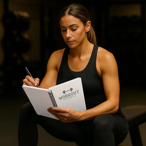 Miniatura 2 de El Diario de Fitness Definitivo para Rastrear y Cumplir Tus Metas de Gimnasio - Planificador Detallado de Entrenamientos y Libro de Registro Para