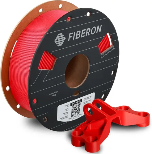 Miniatura 19 de Polymaker Fiberon PA612-ESD - Filamento para impresora 3D de 1.75 mm/17.6 oz, de nailon de fibra de carbono ESD-safe, resistente al calor a 302 °F