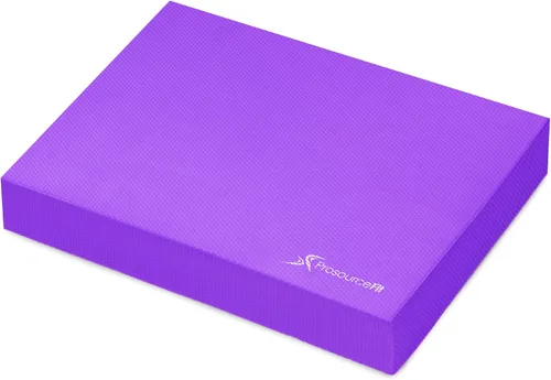 Miniatura 10 de ProsourceFit Almohadilla de equilibrio de ejercicio, alfombrilla de espuma acolchada antideslizante y rodillera para entrenamiento de fitness y Negro