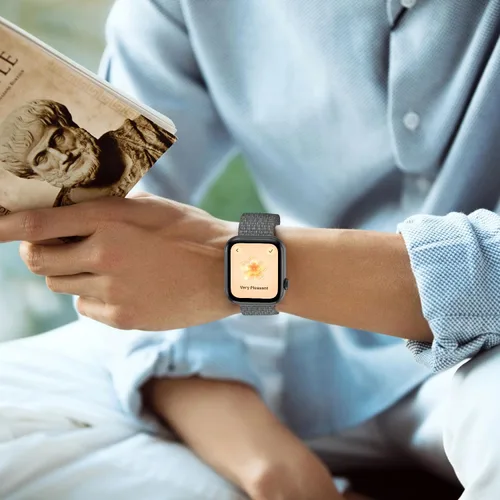 Miniatura 5 de Paquete de 15 correas deportivas de nailon compatibles con Apple Watch Band de 1.614 in 1.575 in 1.496 in 1.929 in 1.772 in 1.732 in 1.654 in