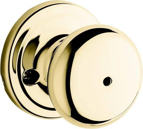 Miniatura 16 de Kwikset Hancock - Pomo de puerta interior de privacidad con cerradura, manija de puerta para baño y dormitorio, perilla de puerta con cerradura