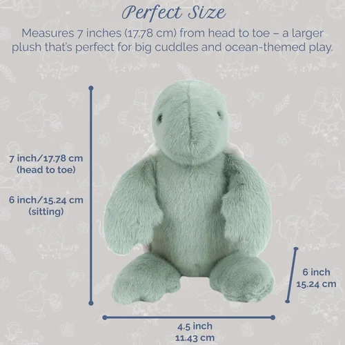 Miniatura 3 de MON AMI Stuffed Animal – Plush Toy, Sealife Animal Gifts for Kids, Ocean Animal Toys for Children