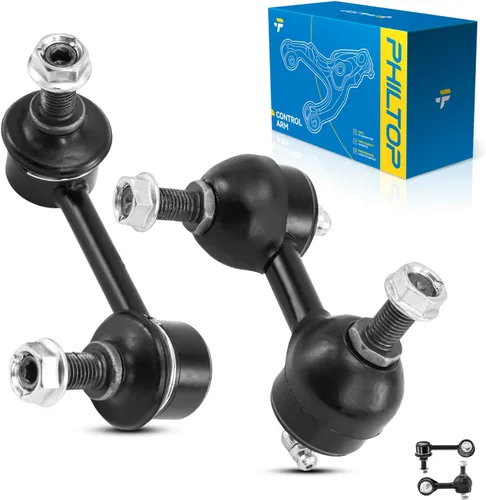 Miniatura 43 de PHILTOP Kit de suspensión delantera de 10 piezas, brazos de control inferiores con juntas de bola, eslabones de extremo de barra estabilizadora