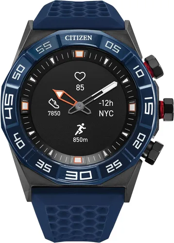 Citizen CZ Smart Hybrid Smartwatch de acero inoxidable de 1732in seguimiento continuo de frecuencia cardíaca actividad física aplicación de golf