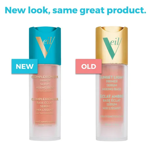 Miniatura 2 de Veil Cosmetics Imprimación 3 en 1 Sunset Light Suero, base de mezcla, imprimación Minimización de poros Hidrata, ilumina y calma Suaviza