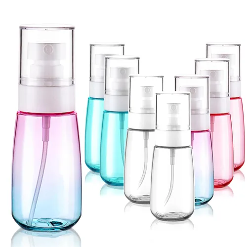 Cosywell Botellas Pulverizadoras de Niebla Fina Aprobadas por TSA 2oz 60ml Paquete de 8 A Prueba de Fugas Botella de Spray de Viaje Vacía Botellas 8
