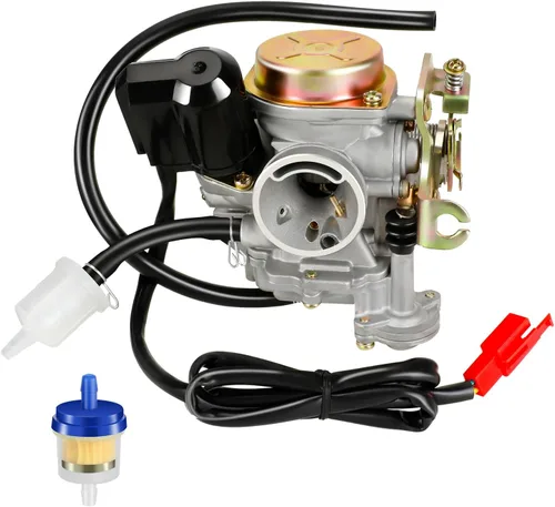 HIAORS GY6 Carburador de 50 cc para Tao Tao 49cc Scooter VIP Pony Thunder PD18J Carb Jonway Roketa Sunl Vitacci Icebear Lance Kazuma Baja SC50