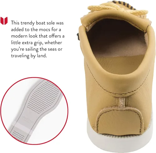 Miniatura 4 de Minnetonka Mocasines Thunderbird para mujer, Marrón (Brown Suede)