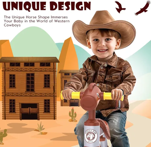 Miniatura 2 de PerKidern - Bicicleta de equilibrio para bebé de 1 a 2 años, niños y niñas, bicicleta de equilibrio para bebé de 12 a 24 meses, bicicleta
