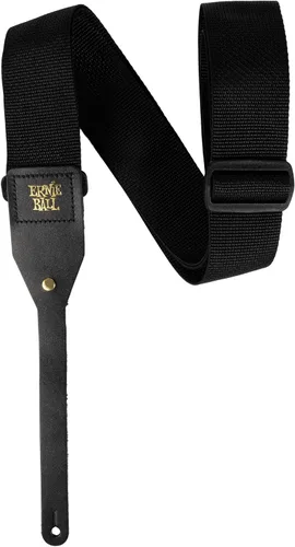 Miniatura 2 de Ernie Ball Polypro - Correa para guitarra acústica, color negro (P05365)