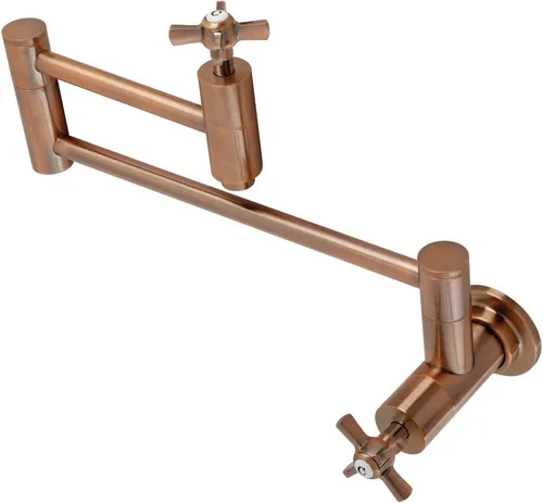 Miniatura 11 de KINGSTON BRASS KS8108ZX Millennium - Llenador de ollas de níquel cepillado cepillado níquel