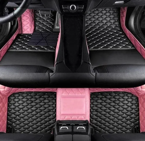 Miniatura 30 de Alfombrillas de cuero personalizadas para automóvil, impermeables, antideslizantes, adecuadas para automóviles, SUV, camionetas, lindos tapetes