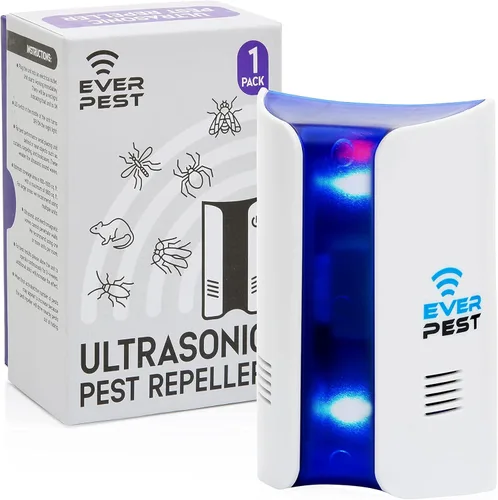 Miniatura 7 de Repelente de plagas ultrasónico con enchufe/repelente de insectos electrónico/repelente para interiores, para cucarachas, chinches, ratones